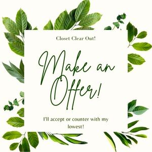 Accepting offers !!!!